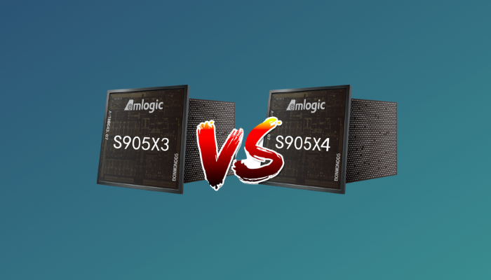 Amlogic S905X3 vs Amlogic S905X4